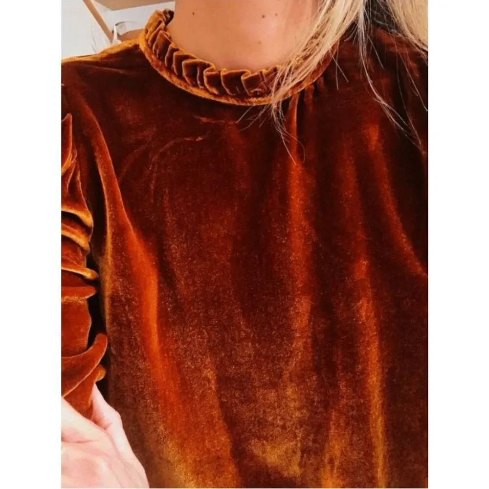Ulla Johnson Velvet Giles Blouse